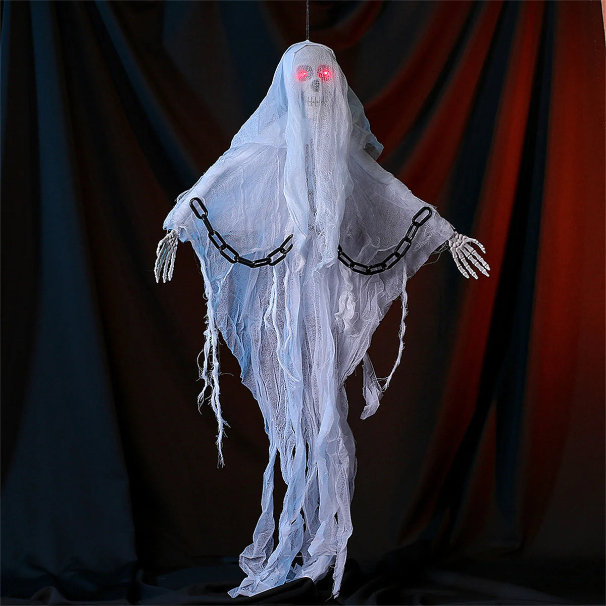 Halloween Hanging Skull Ghost Haunted House Decoration Horror Prop Halloween Party Supplie Pendant Home Indoor Outdoor Bar Decor