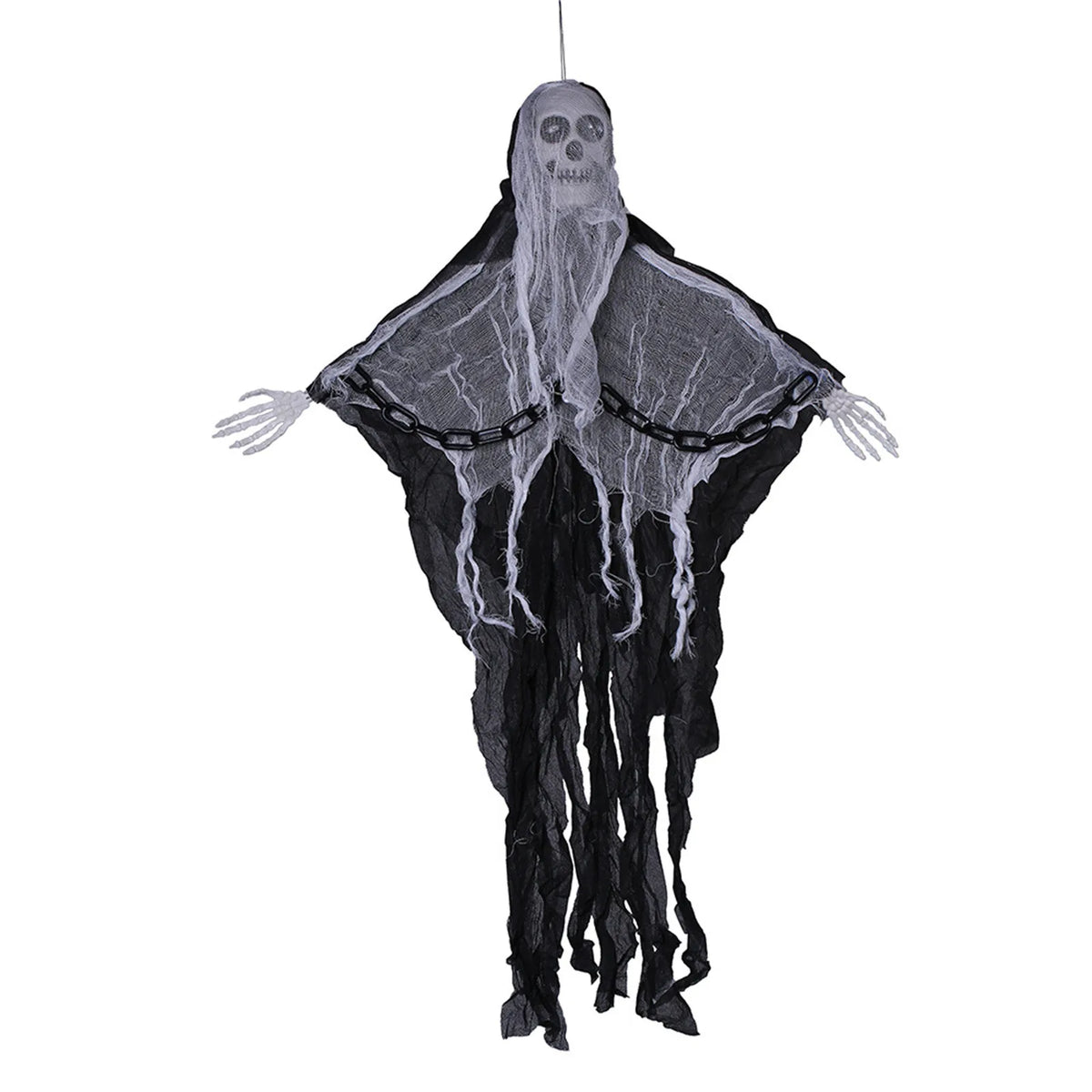 Halloween Hanging Skull Ghost Haunted House Decoration Horror Prop Halloween Party Supplie Pendant Home Indoor Outdoor Bar Decor